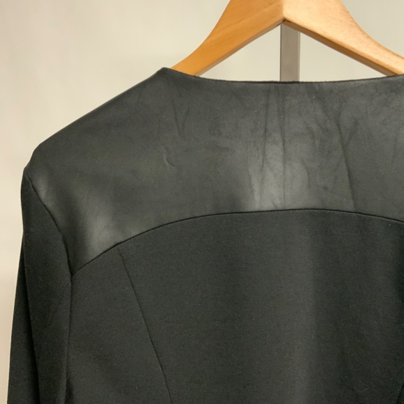 Pure Energy Black Mixed Media Jacket- Size Large - Picture 9 of 11